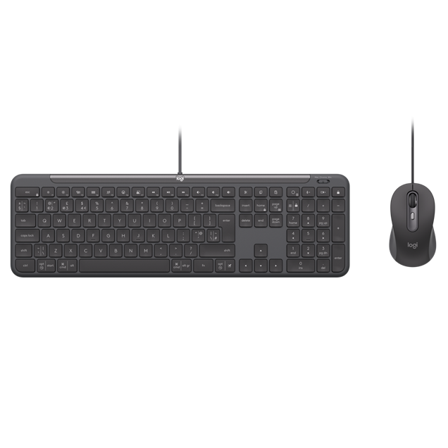 Logitech Signature Slim Wired Combo MK620 for Business Keyboard and Mouse