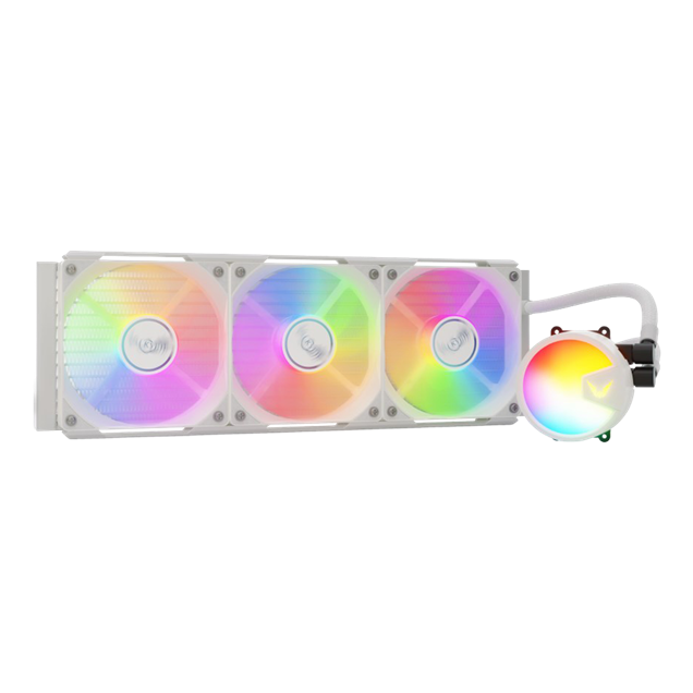 Valkyrie A360 360mm AiO Liquid CPU Cooler in White