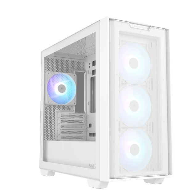 ASUS A21 PLUS Mid Tower Gaming Case - White 