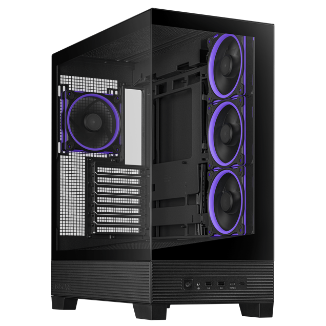ASUS A31 PLUS Mid Tower Gaming Case - Black 