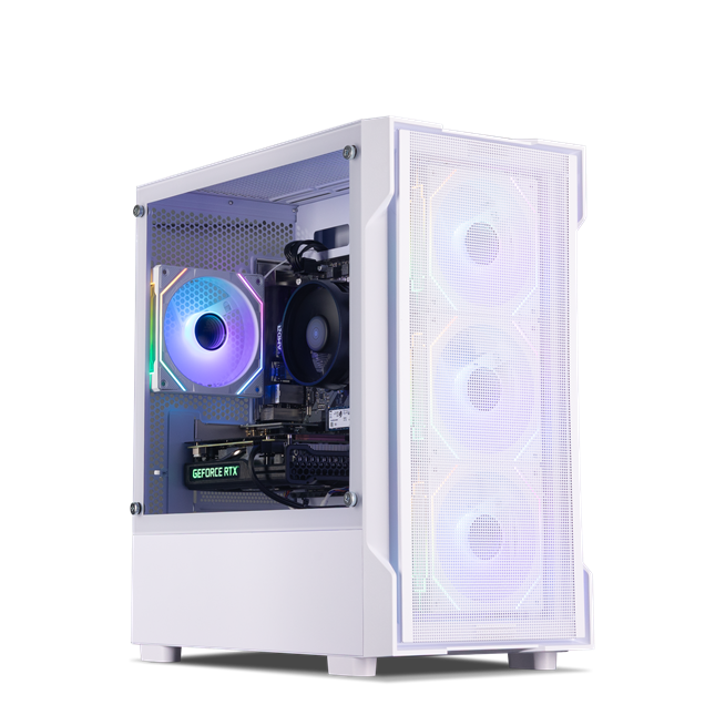 Horizon Ryzen 5 RTX 3050 Pre-built Gaming PC in White
