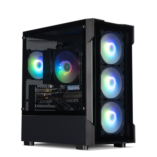 Horizon Ryzen 5 RTX 5070 Pre-built Gaming PC with PC & Bundle