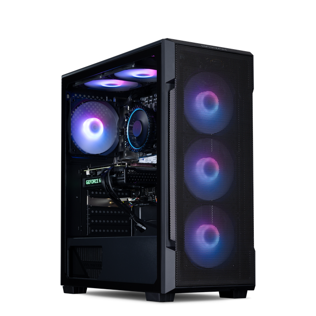 Horizon Ryzen 5 RTX 5060 Pre-built Gaming PC in Black