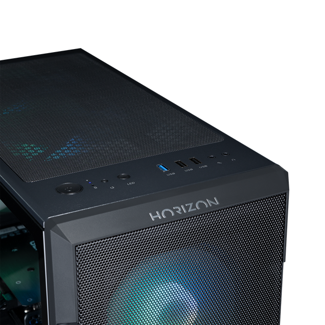 Horizon Ryzen 5 RTX 3050 Pre-built Gaming PC in Black with PC & Bundle ...
