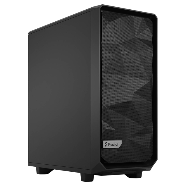 Fractal Meshify 2 Compact Mid Tower Gaming Case - Black 