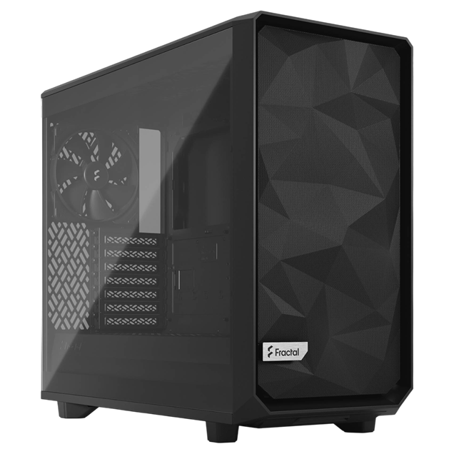Fractal Meshify 2 Lite Mid Tower Gaming Case - Black 