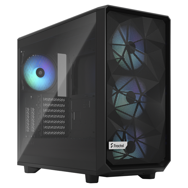 Fractal Meshify 2 RGB Mid Tower Gaming Case - Black 