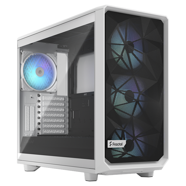 Fractal Meshify 2 RGB Mid Tower Gaming Case - White 