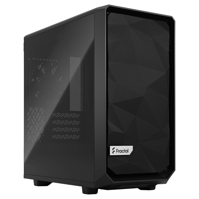 Fractal Meshify 2 Mini Mid Tower Gaming Case - Black 
