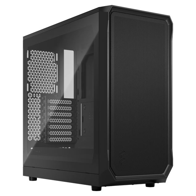 Fractal Focus 2 Mid Tower Gaming Case - Black 