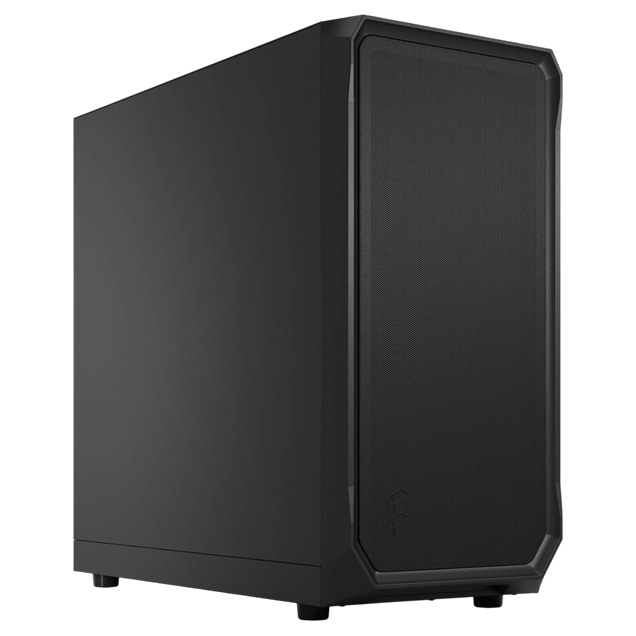 Fractal Focus 2 Mid Tower Gaming Case - Black 