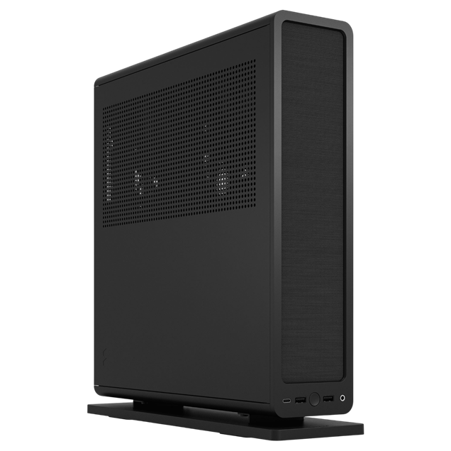 Fractal Ridge Desktop Case - Black 
