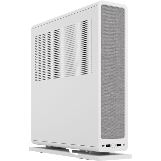Fractal Ridge Desktop Case - White 
