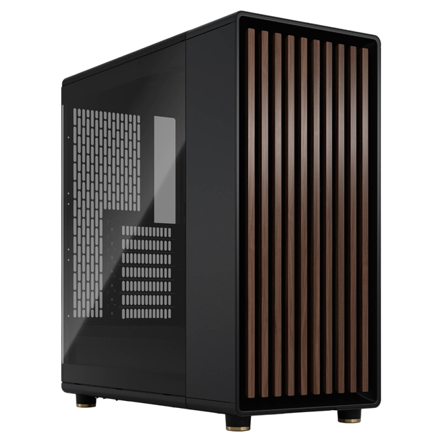 Fractal North TG Mid Tower Case - Black 