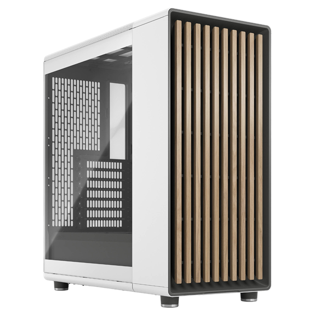 Fractal North TG Mid Tower Case - White 