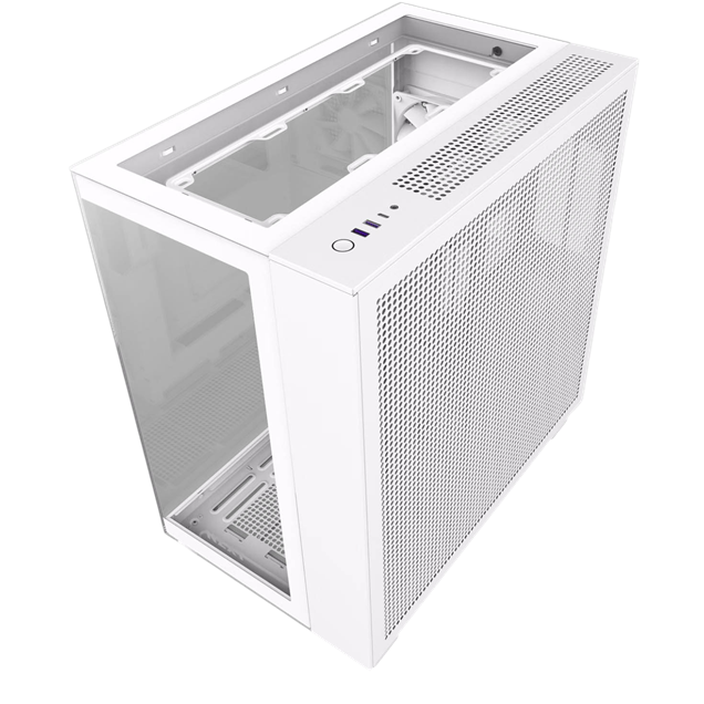NZXT H9 Elite Mid Tower Gaming Case - White 