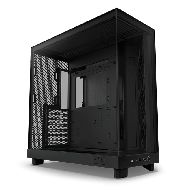 NZXT H6 Flow Mid Tower Case - Black 