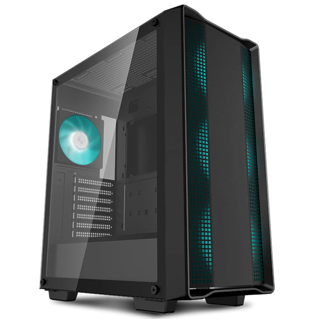DeepCool CC560 ARGB V2 Mid Tower Gaming Case - Black 