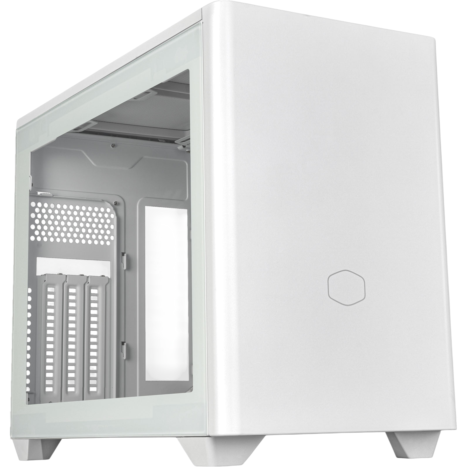 Cooler Master MasterBox NR200P V2 SFF Case in White - CCL Computers