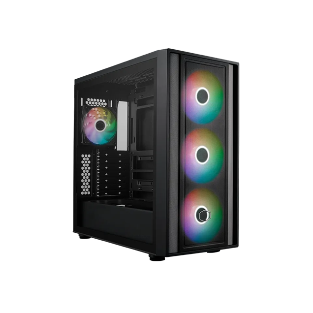 Cooler Master MasterBox 600 Mid Tower Gaming Case - Black 