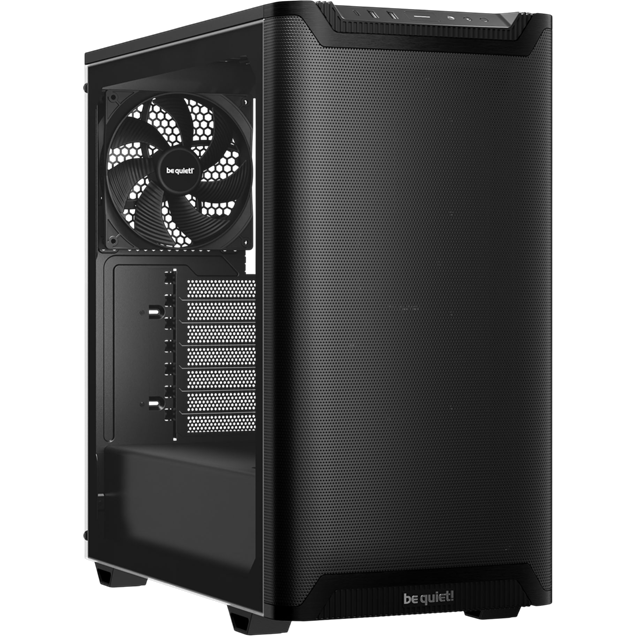 Be Quiet! Pure Base 501 Airflow Window Mid Tower Gaming Case - Black 