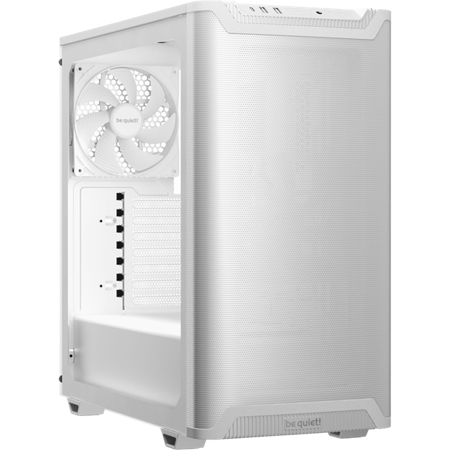 Be Quiet! Pure Base 501 Airflow Window Mid Tower Gaming Case - White 