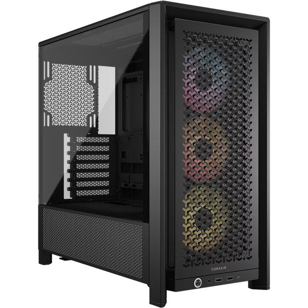 Corsair FRAME 4000D RS ARGB Mid Tower Case - Black 