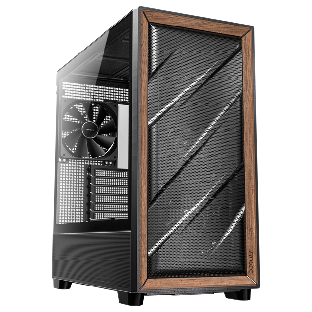 Antec Flux Mid Tower Case - Black 