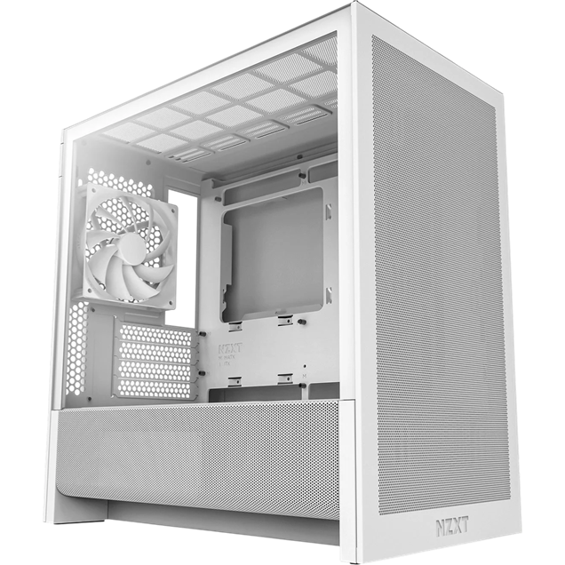 NZXT H3 Flow Mid Tower Case - White 