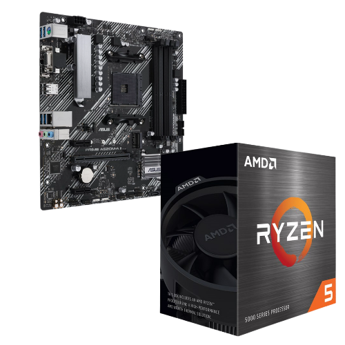 CCL AMD Ryzen 5 5600 Asus Prime A520 AM4 Motherboard Bundle