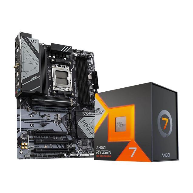 CCL Ryzen 7 9700X B650 EAGLE AX Gaming Motherboard Bundle