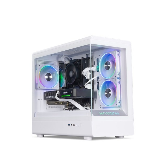 Horizon BR Ryzen 5 RTX 5060 White Gaming PC