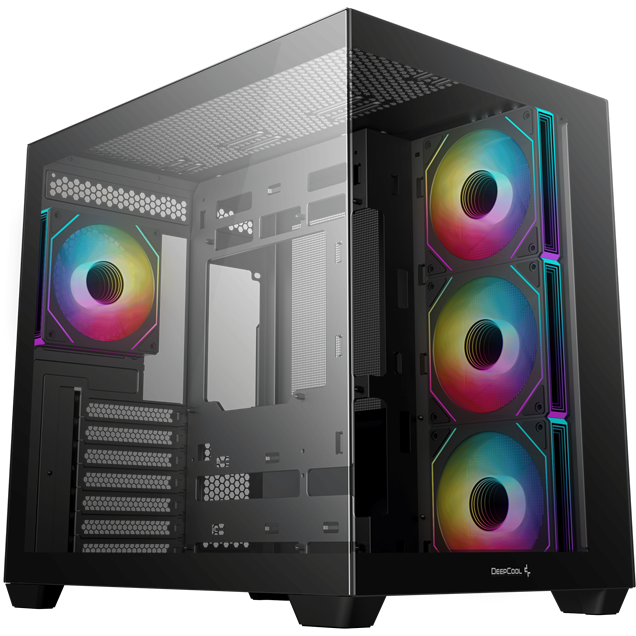 DeepCool CG530 4F Mid Tower Gaming Case - Black 