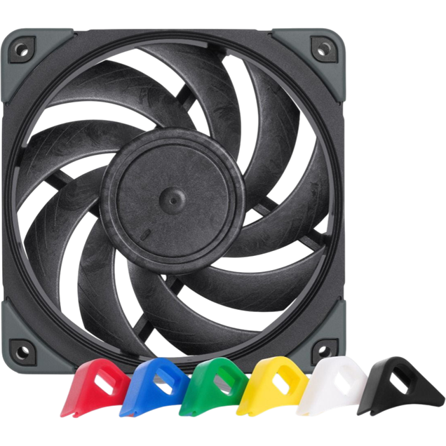 Noctua NF-A12x25 PWM chromax.black.swap 120mm Case Fan in Black