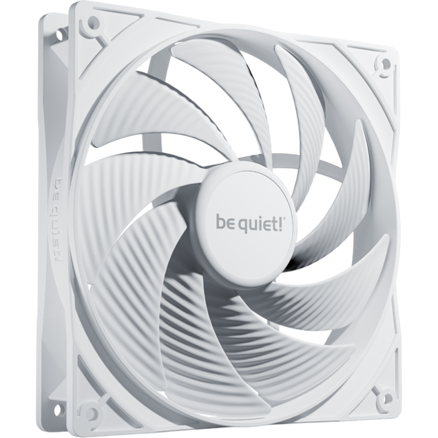 Be Quiet Pure Wings 3 PWM High Speed 140mm Chassis Fan in White