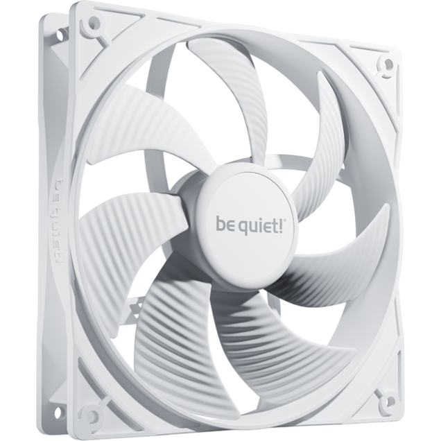 Be Quiet Pure Wings 3 PWM 140mm Chassis Fan in White