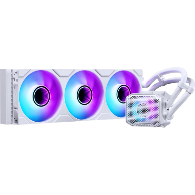 Phanteks Glacier One 360 M25 Gen2 360mm RGB All In One CPU Water Cooler in White