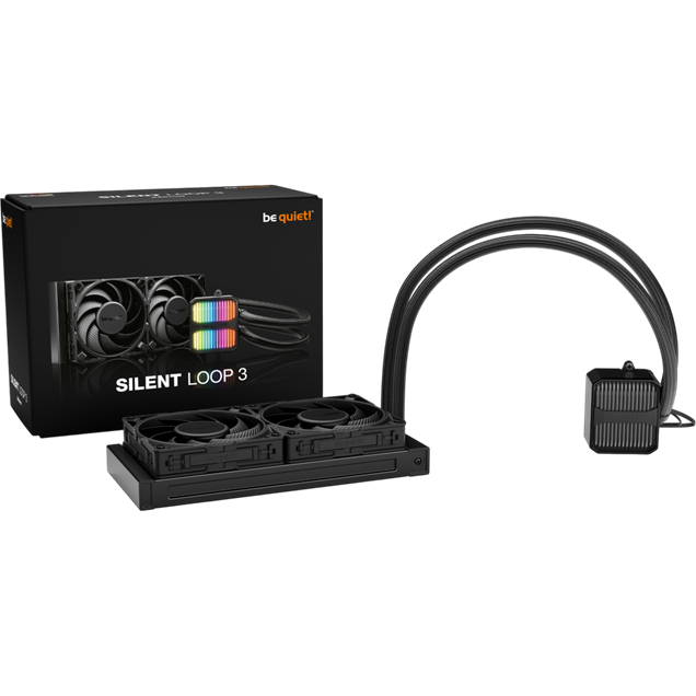 be quiet! Silent Loop 3 240mm AiO Liquid CPU Cooler in Black