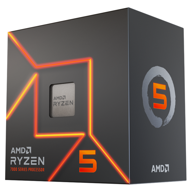 AMD Ryzen 5 7400 6-Core/12-Thread AM5 CPU