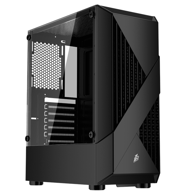 1st Player F3-A Mid Tower Gaming Case - Black 