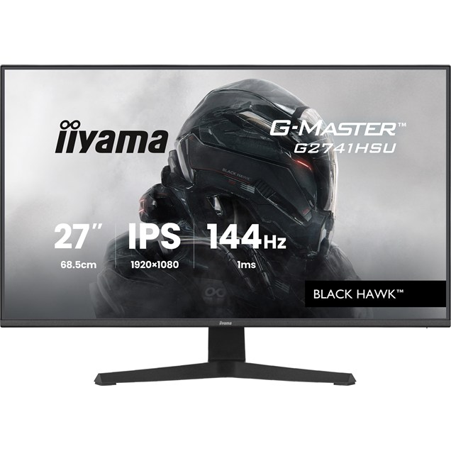 iiyama G2741HSU-B1 27" Full HD Gaming Monitor - IPS, 144Hz, 1ms, Speakers, HDMI
