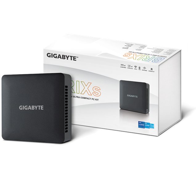 Gigabyte BRIX Barebone Kit with Intel Core i5-1335U CPU