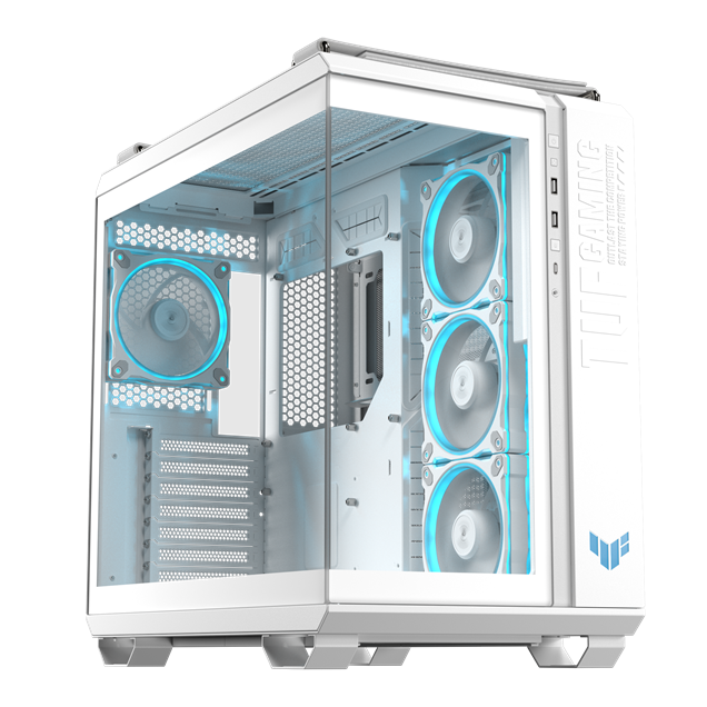ASUS TUF Gaming GT502 Horizon ARGB Mid Tower Gaming Case - White 