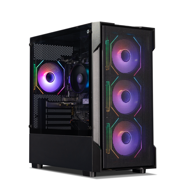 Horizon Recruit Ryzen 5 Pre-built Gaming PC in Black