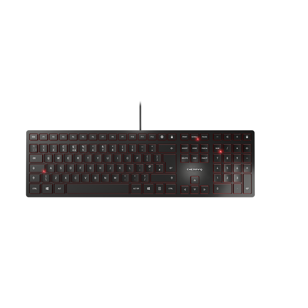 CHERRY KC 6000 Slim USB Keyboard (Black)