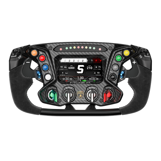 MOZA Racing Lamborghini Essenza SCV12 Sim-Racing Steering Wheel