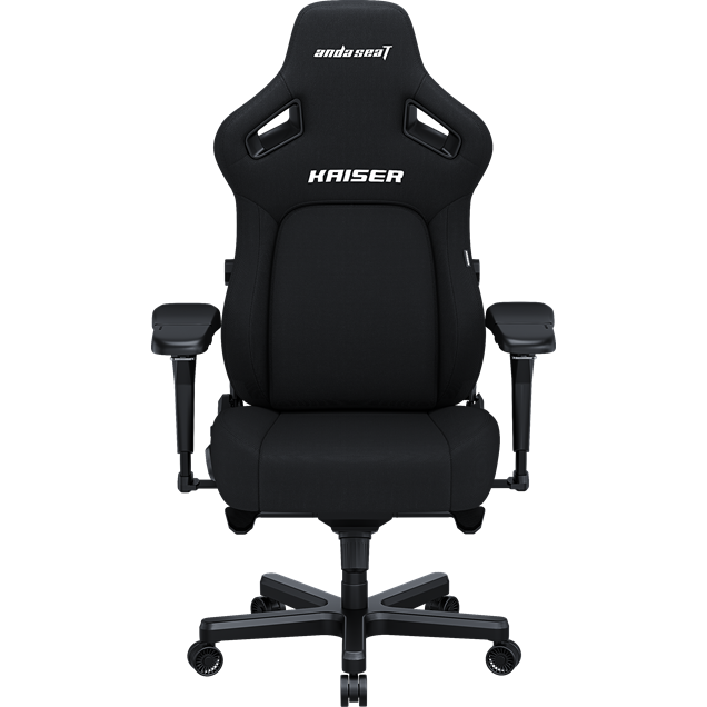 AndaSeat Kaiser 4 Premium Large Gaming Chair in Black Fabric