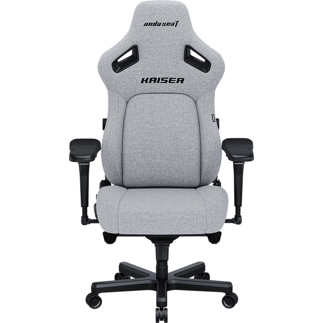 AndaSeat Kaiser 4 Premium Large Gaming Chair in Grey Fabric