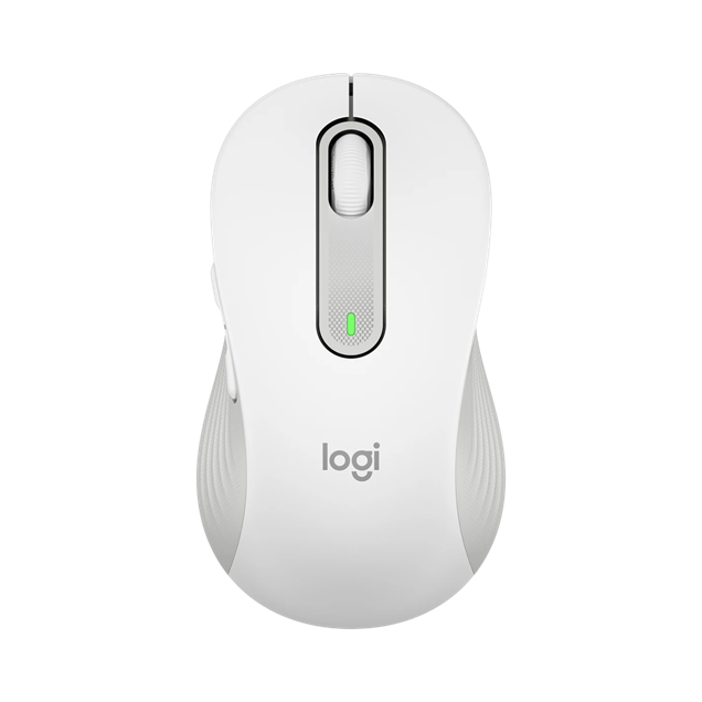 Logitech Signature M650 L Wireless Mouse in Off-white
