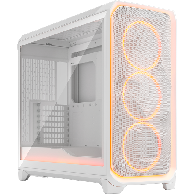 Fractal Meshify 3 XL Ambience Pro RGB Mid Tower Gaming Case - White 